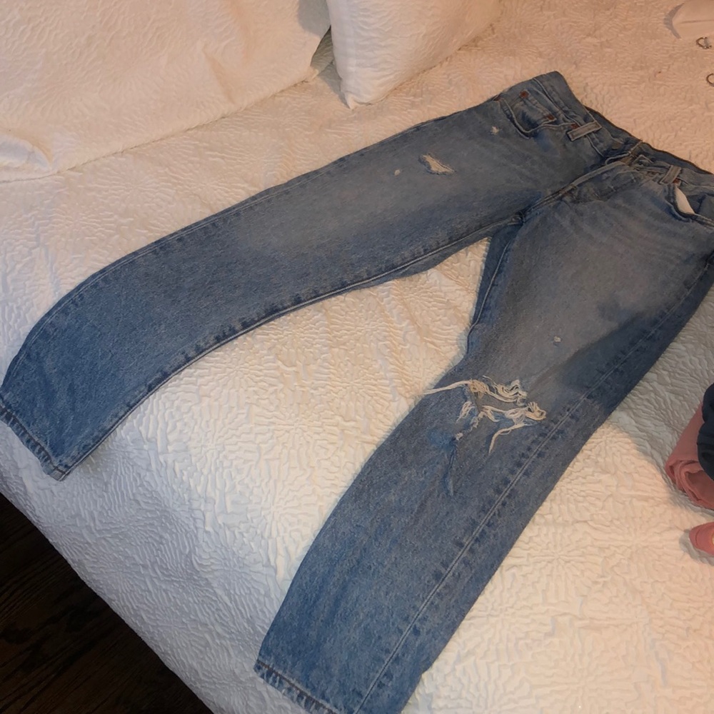 high rise levi's